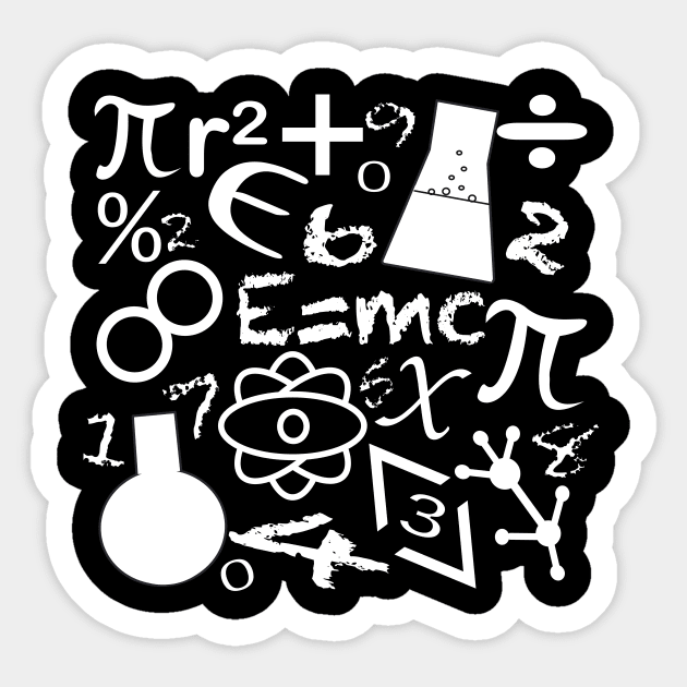 Mathematic equations Sticker by designInk